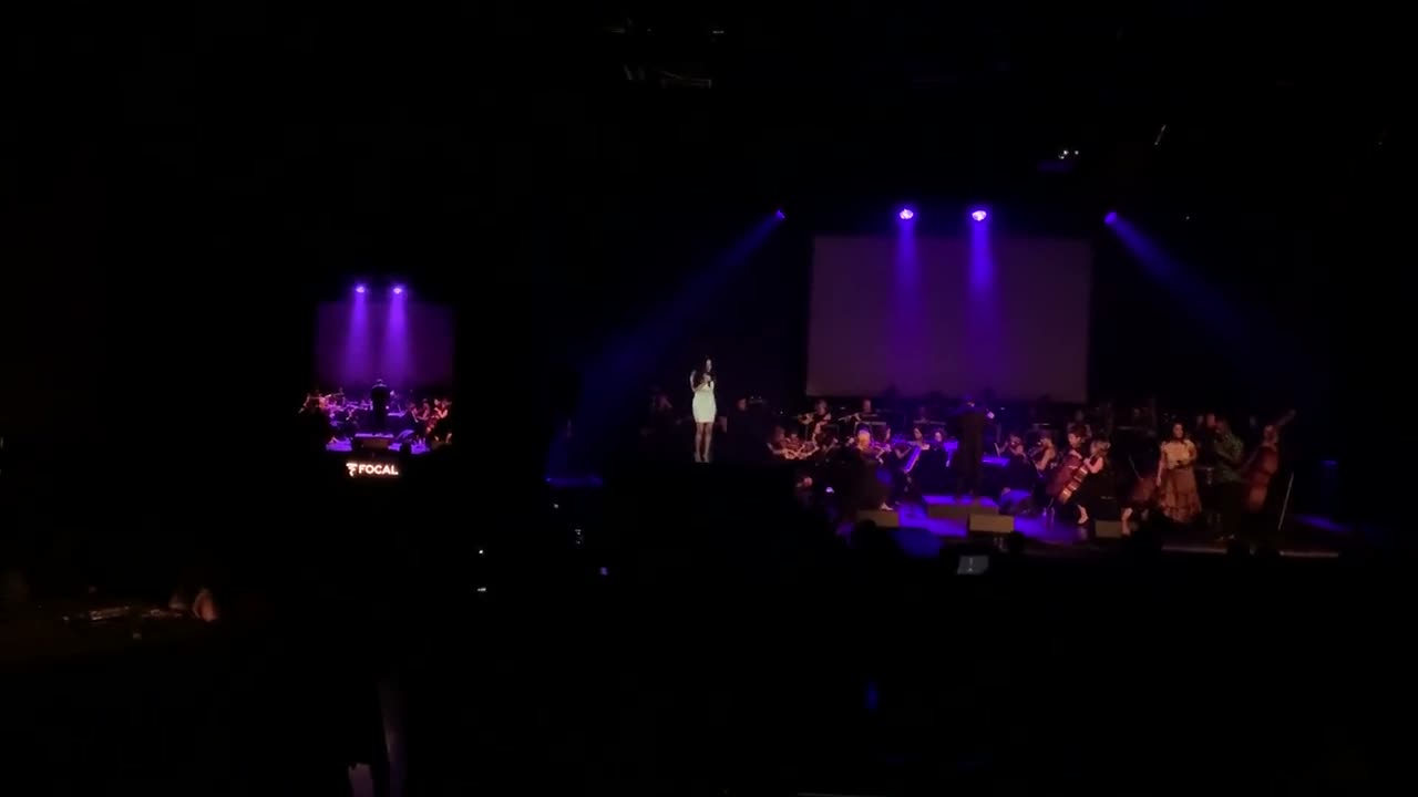 Holographic show for Focal's 40th anniversary, Lyon